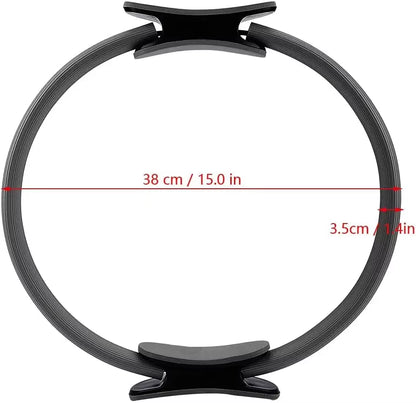 1Pcs Yoga Pilates Ring Non-Slip Sports Resistance Ring Fitness Shaping Ring Pelvic Floor Muscle Training Fitness Yoga Equipment