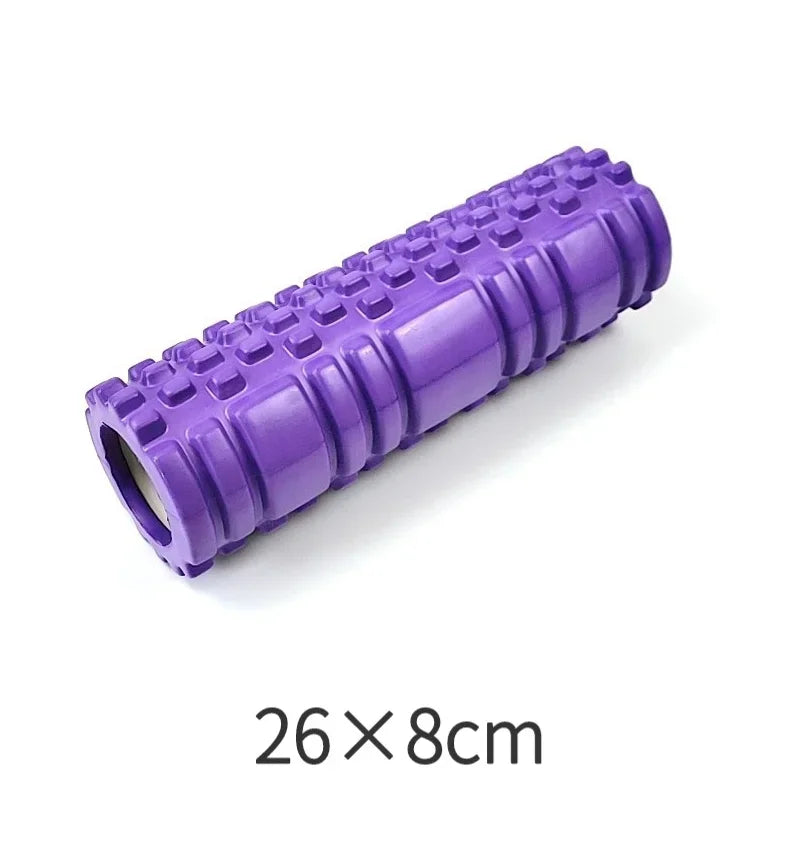 Foam Massage Roller, Hollow Yoga Column, Fitness Equipment for Muscle Massage, Physiotherapy and Sports Rehabilitation, 1Pc