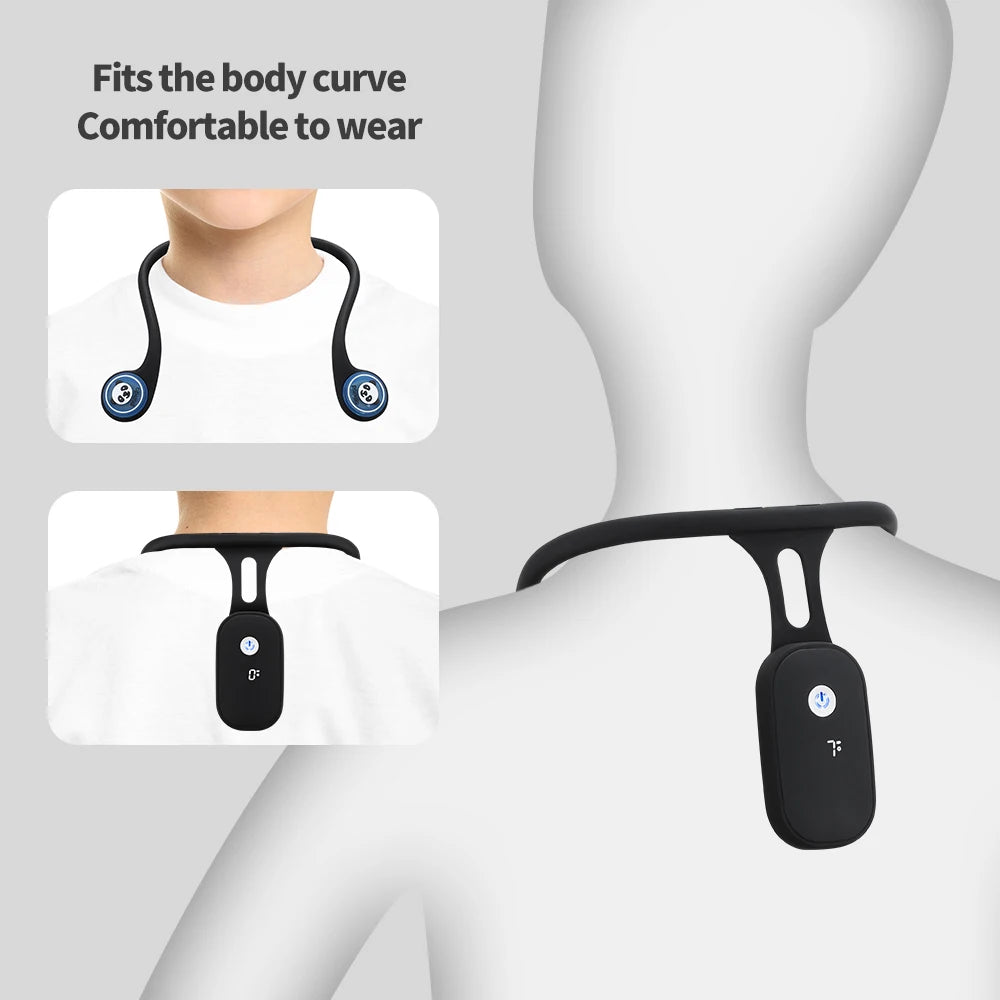Smart Posture Corrector for Adult Kid Realtime Monitoring Anti-Humpback Neck Back Hump Posture Training Correction Device Health