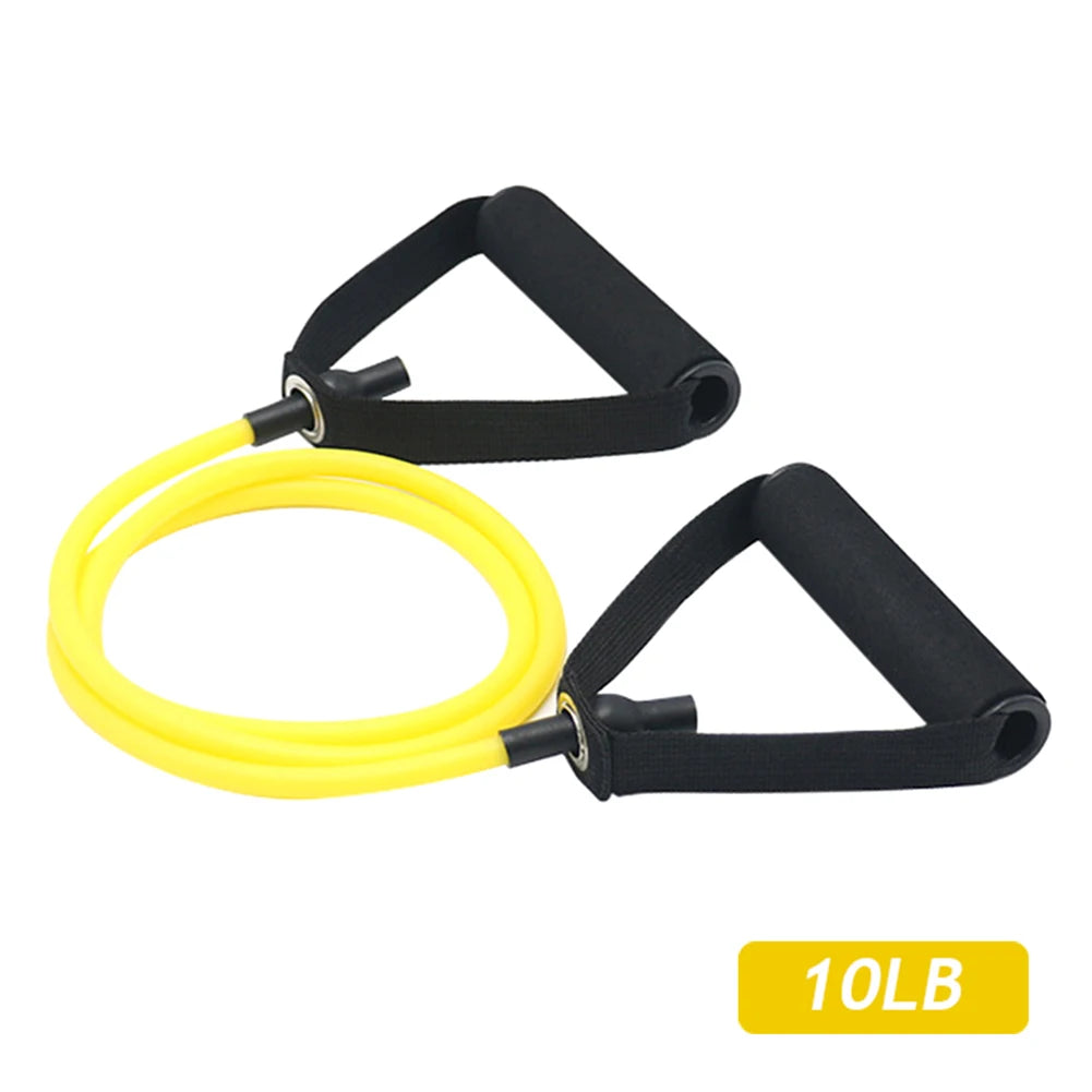 1.2M Yoga Pull Rope TPE Fitness Training Resistance Bands Fitness Gum Elastic Rubber Expander Workout Exercise Equipment Band