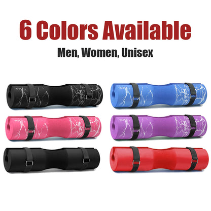 1Pc/1Pair Squat Pad Barbell Pad for Squats Lunges Hip Thrust , Neck Shoulder Protective Pad Support Foam Sponge Bar Pad