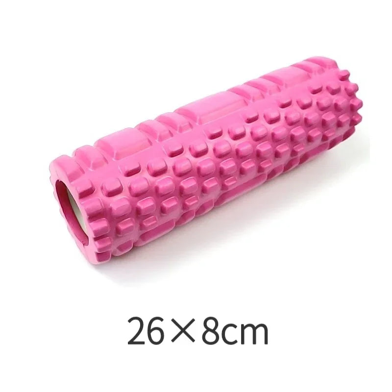 Foam Massage Roller, Hollow Yoga Column, Fitness Equipment for Muscle Massage, Physiotherapy and Sports Rehabilitation, 1Pc