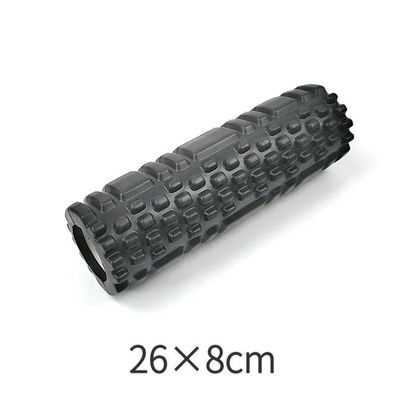 Foam Massage Roller, Hollow Yoga Column, Fitness Equipment for Muscle Massage, Physiotherapy and Sports Rehabilitation, 1Pc