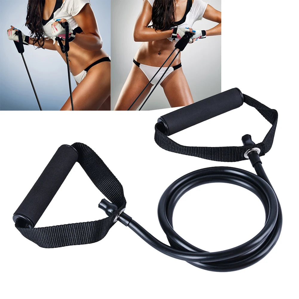 1.2M Yoga Pull Rope TPE Fitness Training Resistance Bands Fitness Gum Elastic Rubber Expander Workout Exercise Equipment Band