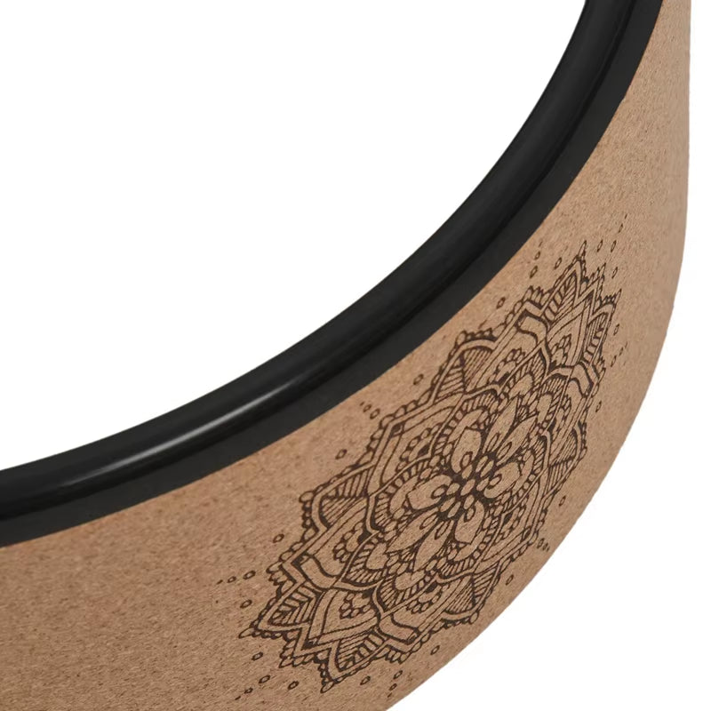 Hot Wood Yoga Wheel Pilates and Buddha Lotus Professional Tpe Yoga Circle Gym Exercise Back Training Tool Bodybuilding Fitness